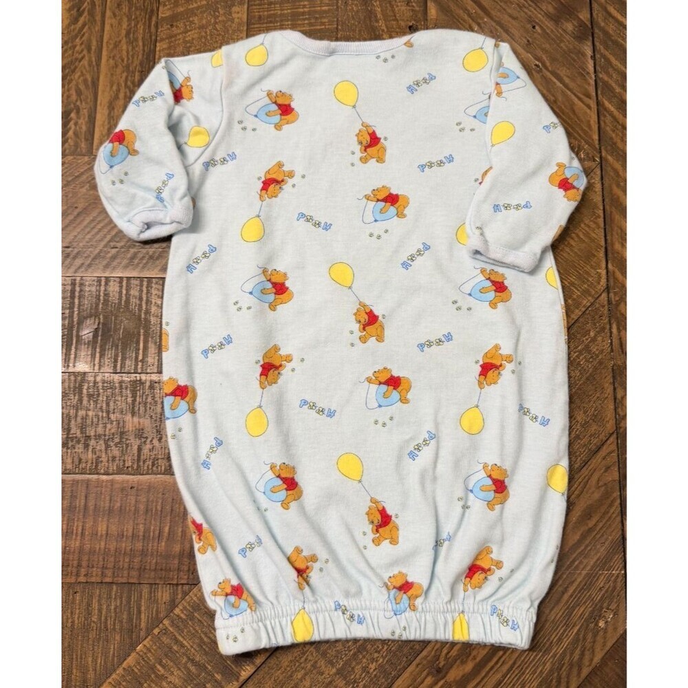 Vintage 90s Disney Winnie the Pooh Infant Unisex Sleep Sack Layette One Size - Picture 2 of 8